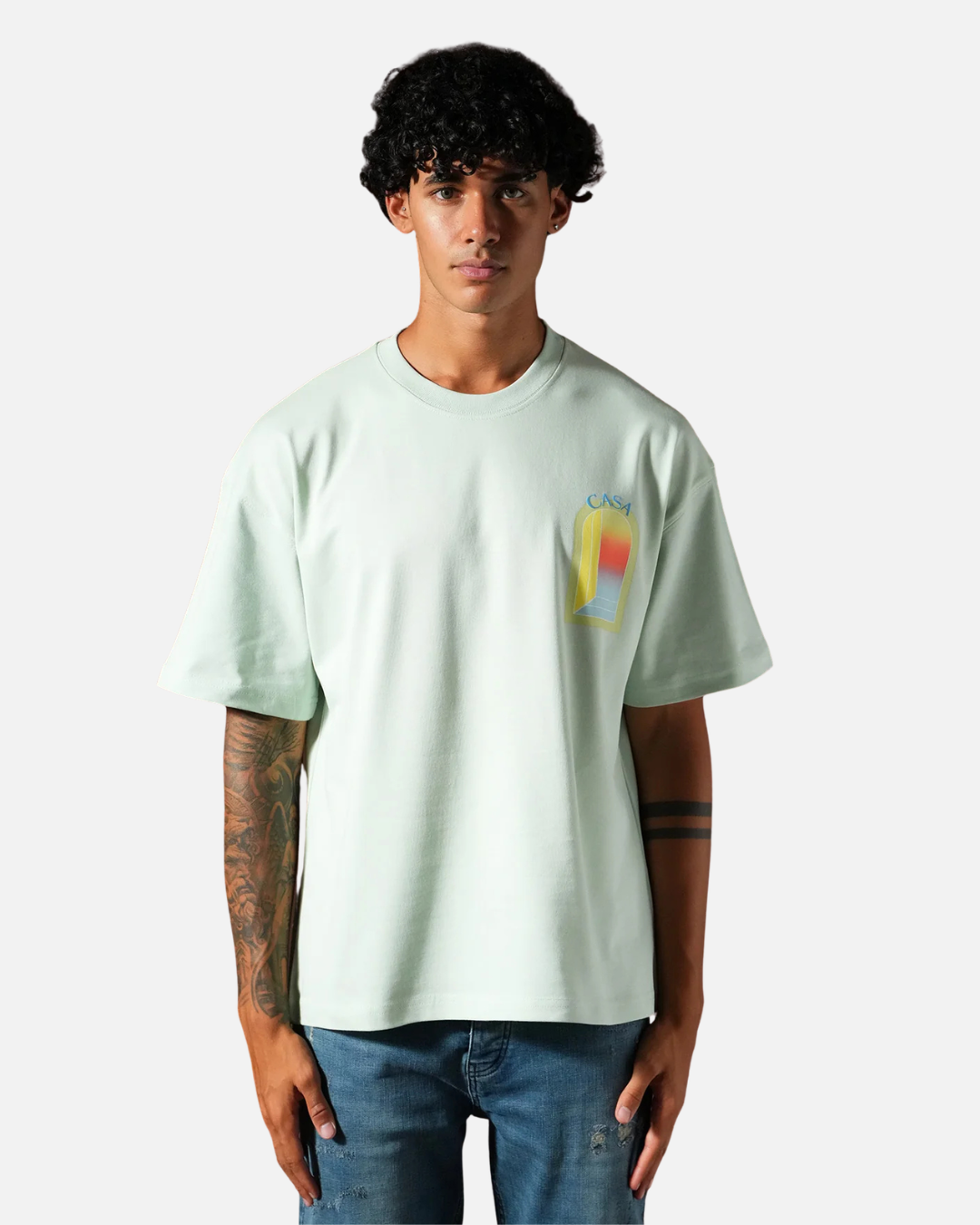FootkornerT-shirt Oversize OM Ikao - Menthe