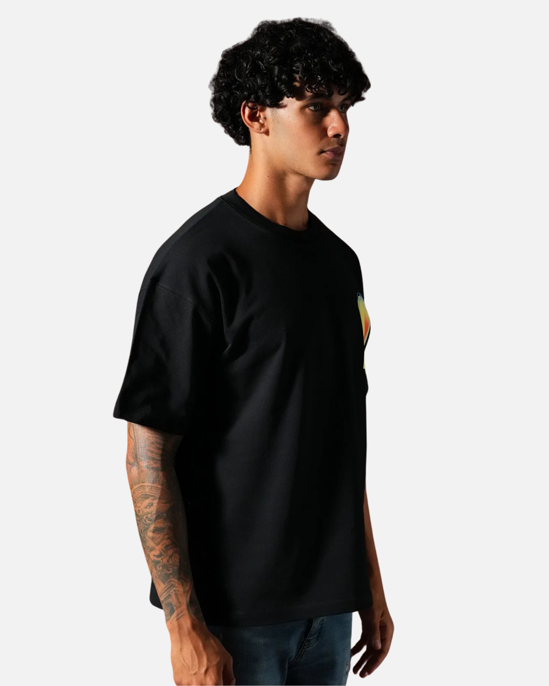 FootkornerT-shirt Oversize OM Ikao - Noir