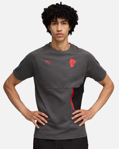T-shirt AC Milan avec poche 2025/2026 - Gris - Footkorner