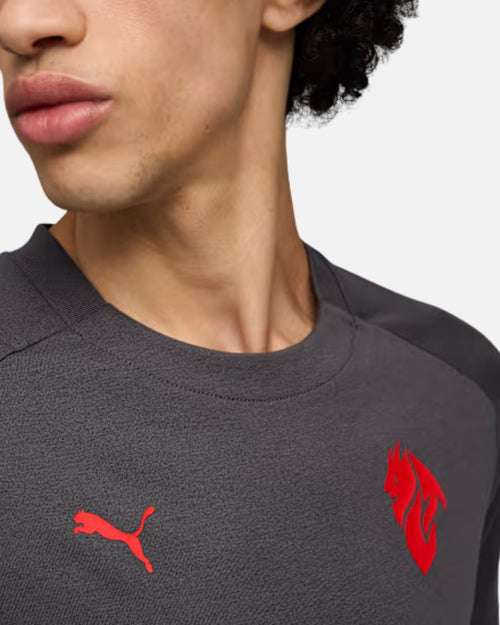 T-shirt AC Milan avec poche 2025/2026 - Gris - Footkorner