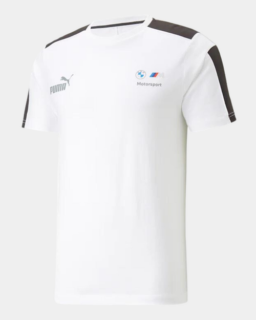 T-Shirt Puma BMW Motorsport MT7 - Blanc/Noir - Footkorner