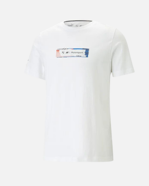 T-shirt Puma BMW Motorsport Statement - Bianca - Footkorner
