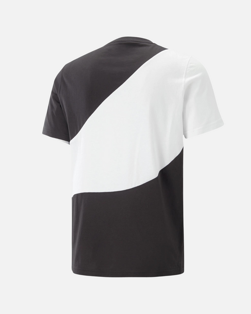 Puma Power T-shirt - Black/White - Footkorner