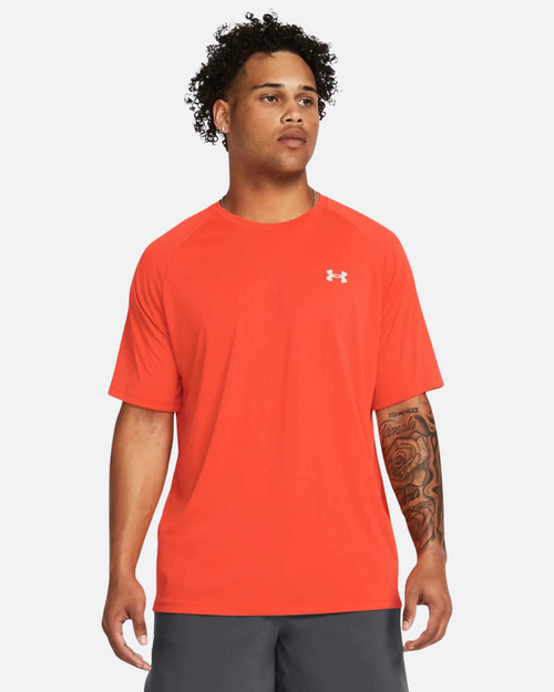 Under Armour Tech Reflective T-Shirt - Orange - Footkorner