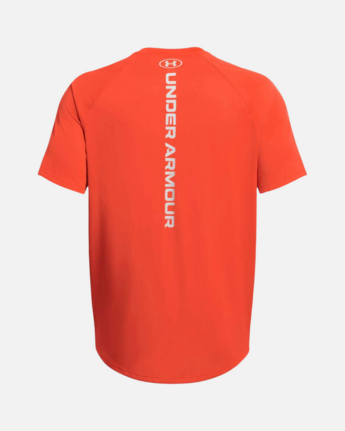 Under Armour Tech Reflective T-Shirt - Orange - Footkorner