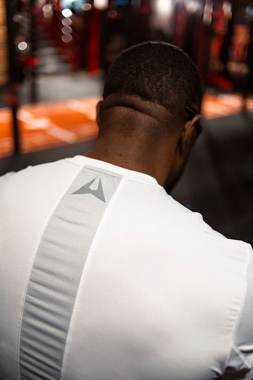 Scampia First T-shirt - White/Grey - Footkorner