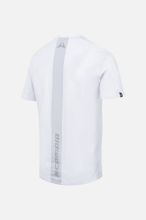 Scampia First T-shirt - White/Grey - Footkorner