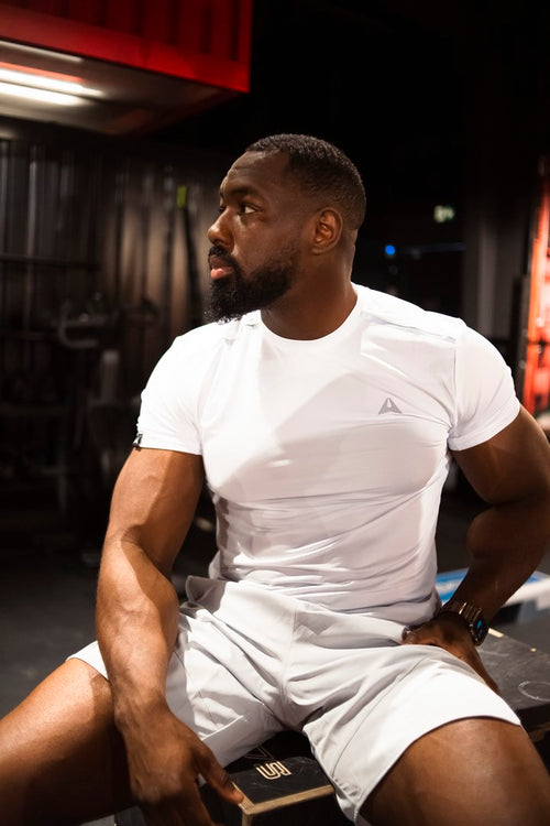 Scampia First T-shirt - White/Grey - Footkorner