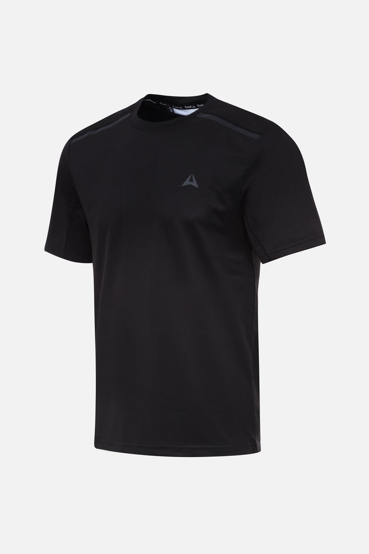 Scampia First T-Shirt – Schwarz/Weiß