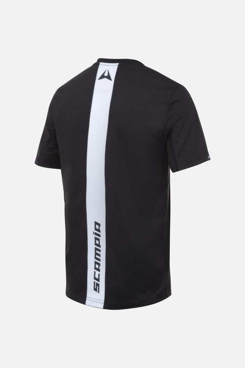 Scampia First T-shirt - Black/White - Footkorner
