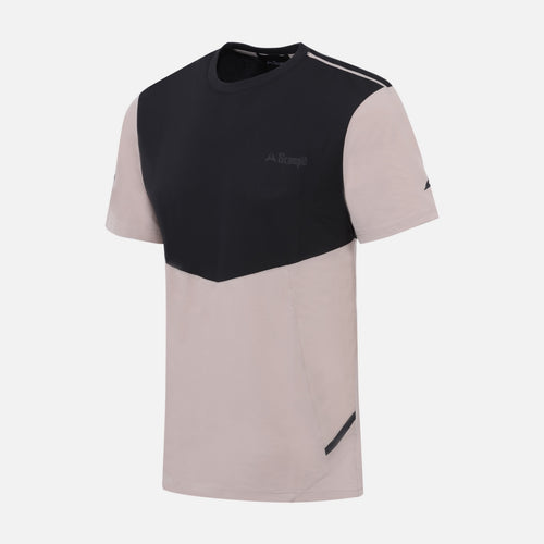 T-shirt Scampia Scalare - Beige/Nero - Footkorner