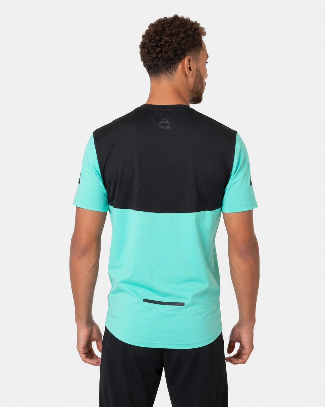 FootkornerT-shirt Scampia Scalare - Menthe/Noir