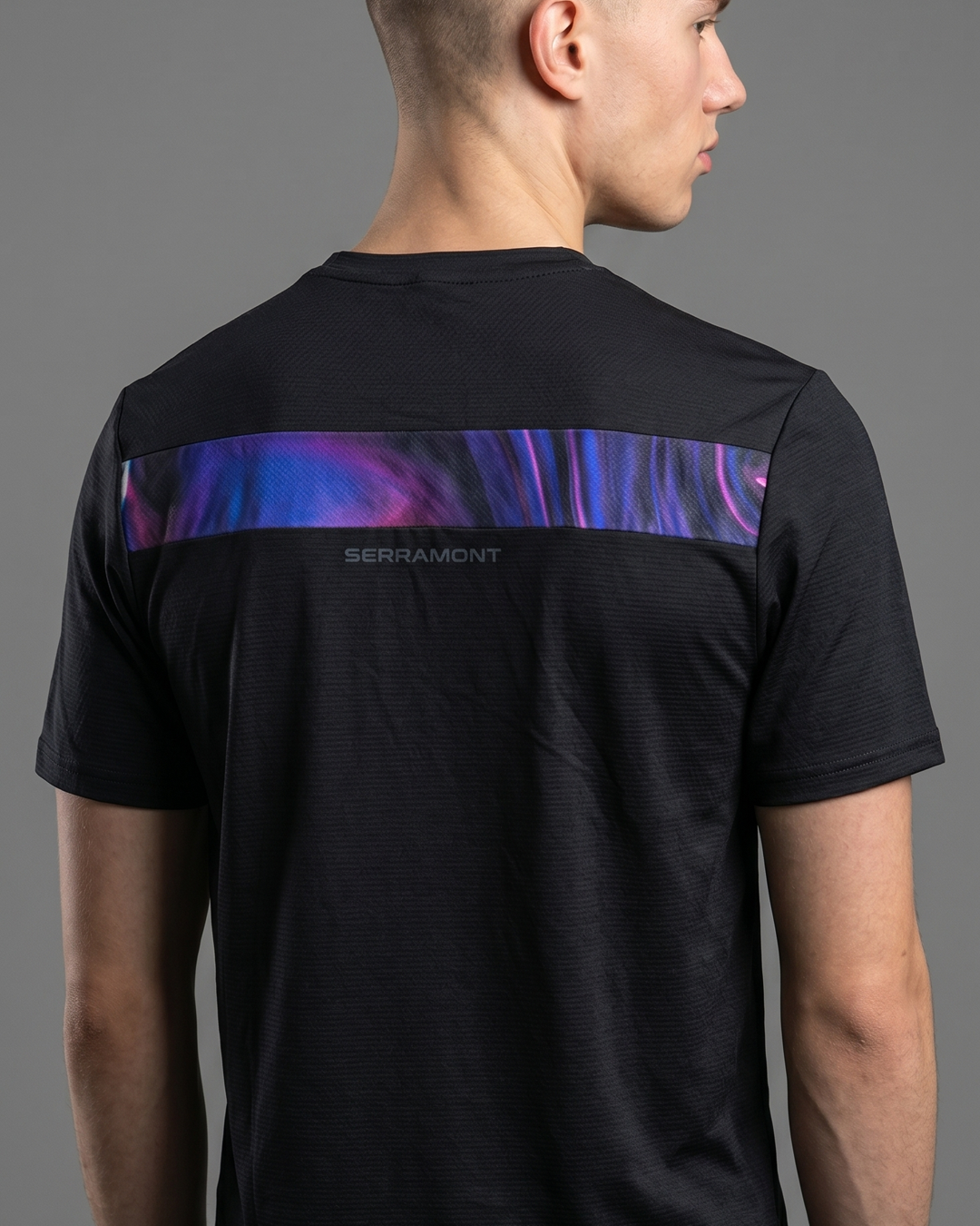 FootkornerT-Shirt Serramont Corepluse – Schwarz