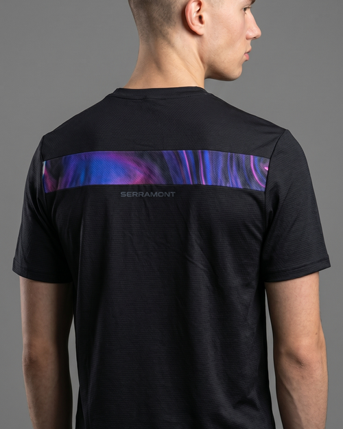 T-Shirt Serramont Corepluse – Schwarz - Footkorner