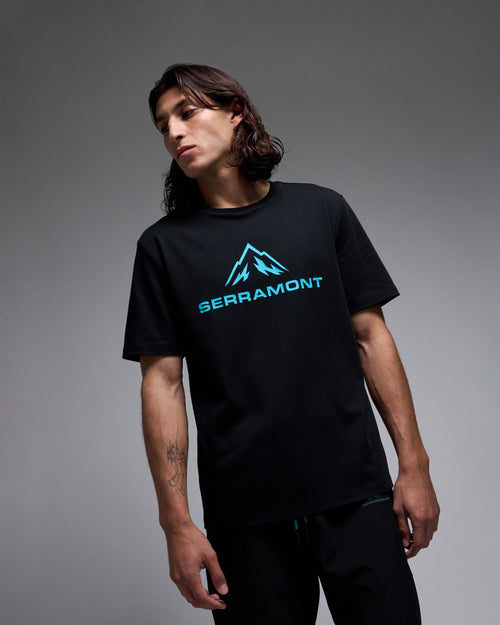 T-Shirt Serramont Velocity - Noir - Footkorner