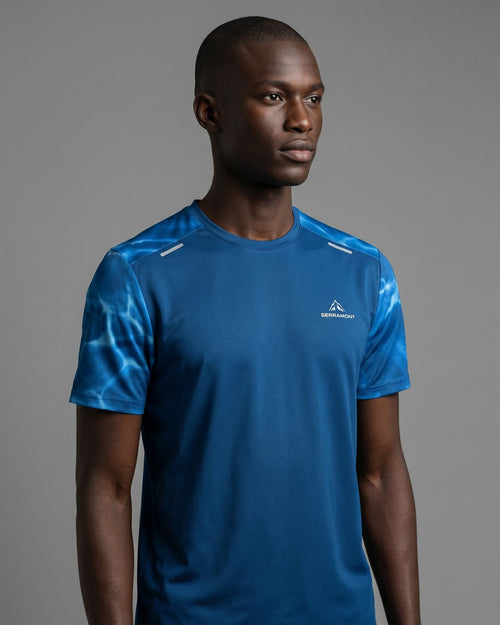 T-shirt Serramont Wave - Bleu - Footkorner