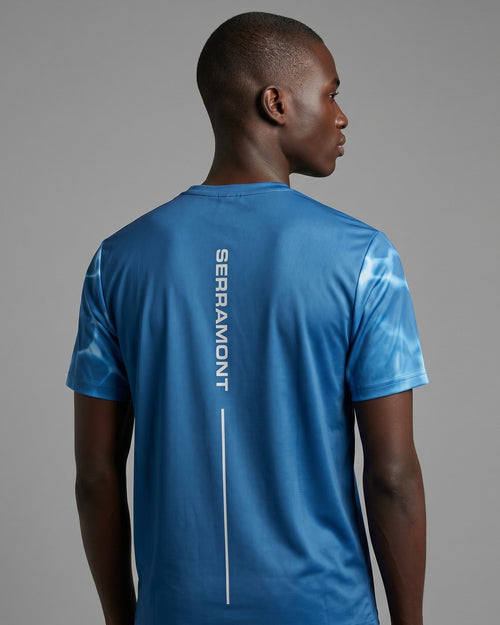 T-shirt Serramont Wave - Bleu - Footkorner