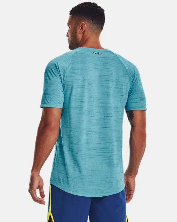 T-shirt Under Armour Accelerate - Blu/Nero