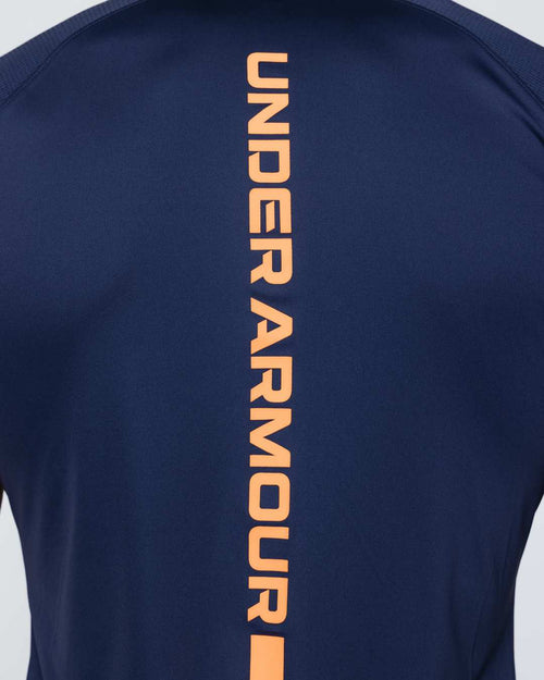 T-Shirt Under Armour Accelerate - Grau/Orange - Footkorner
