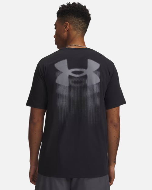 T-shirt Under Armour Blur Logo - Noir - Footkorner