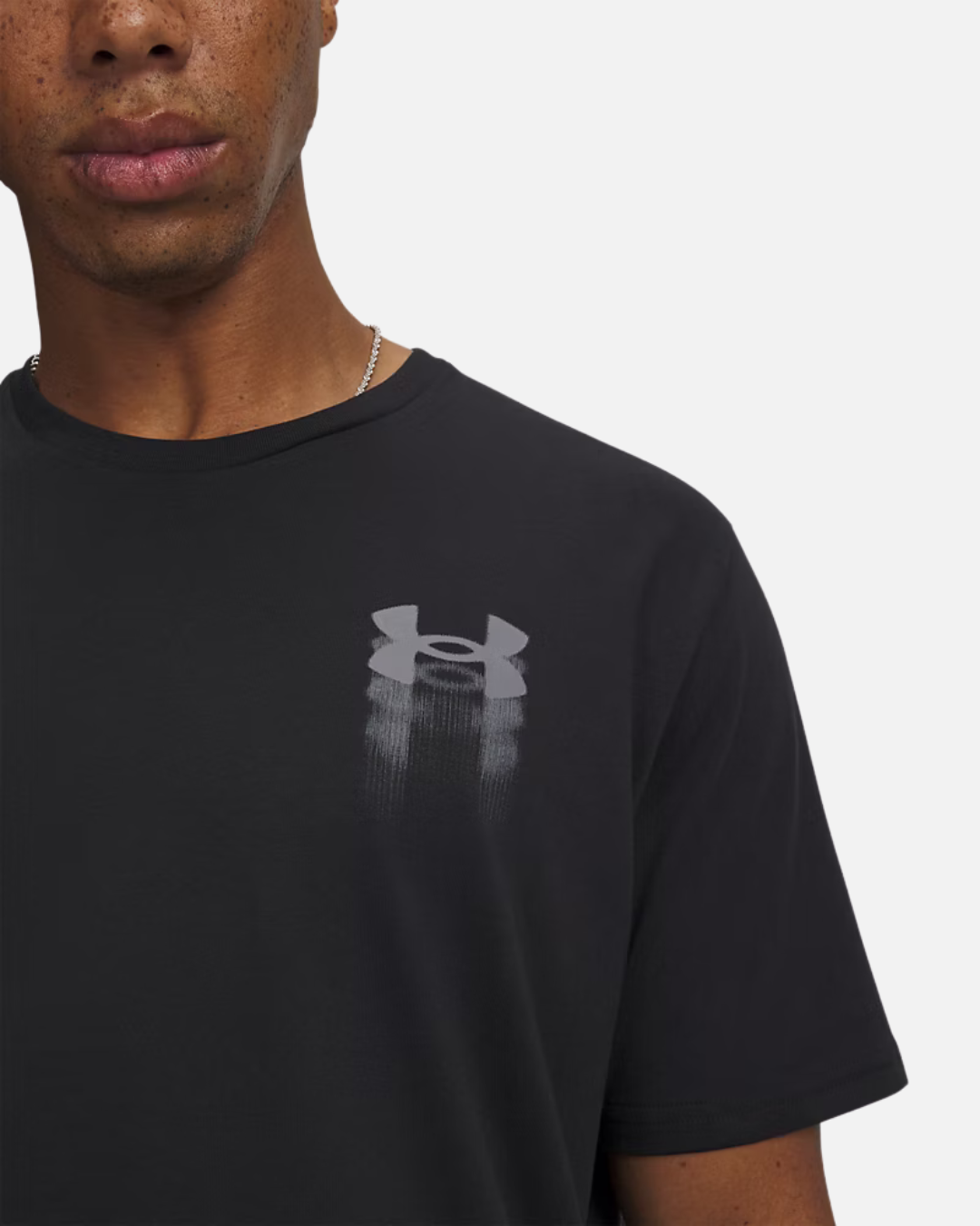 FootkornerT-shirt Under Armour Blur Logo - Noir