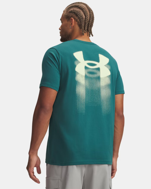 ua m blur logo ss-grn {Color} - Footkorner