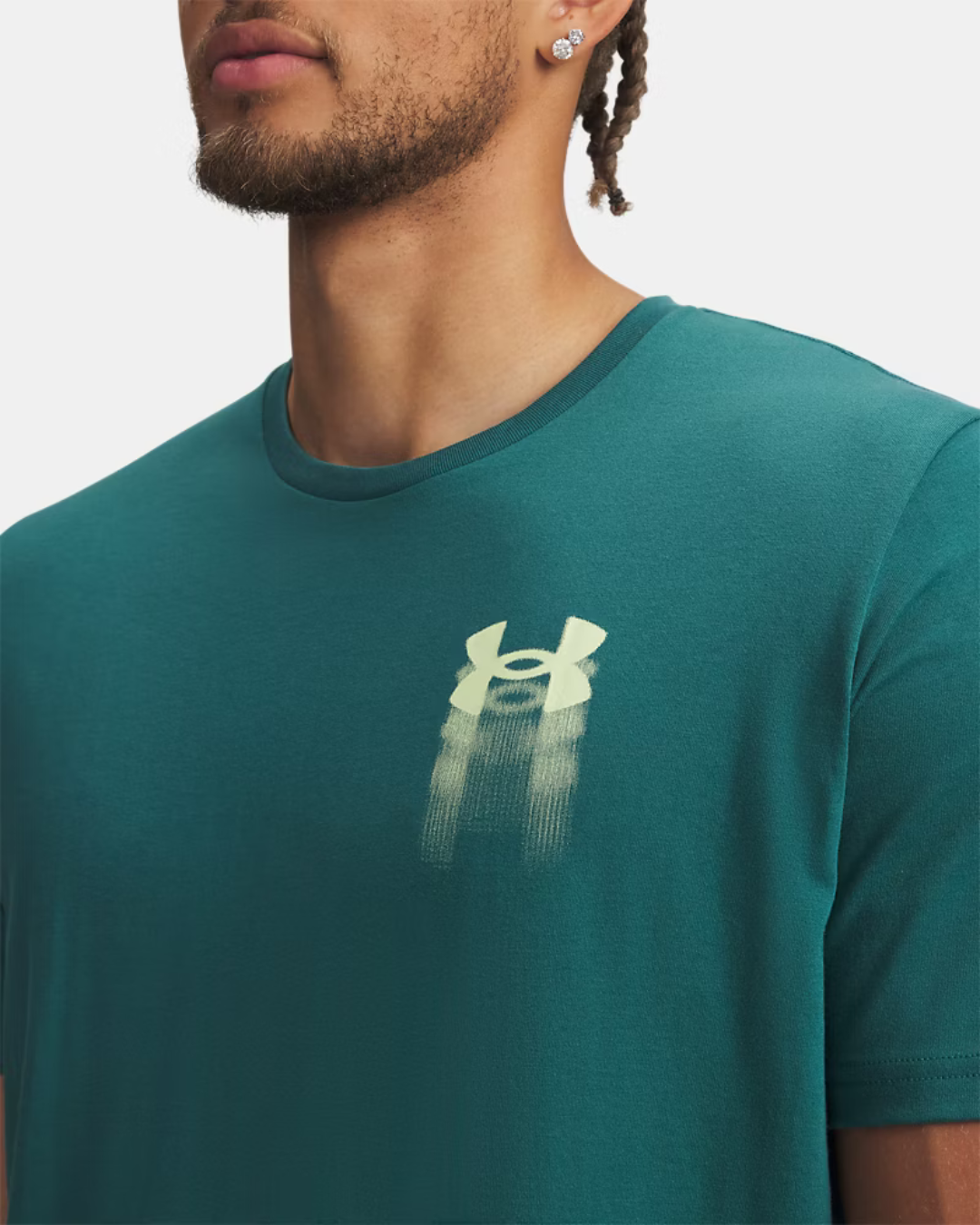 Footkornerua m blur logo ss-grn {Color}