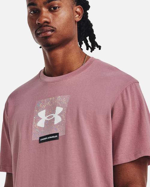 Under Armor Boxed T-shirt - Pink - Footkorner