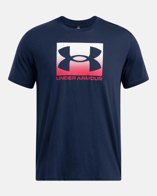 T-shirt Under Armour Boxed Sportstyle – Bleu - Footkorner