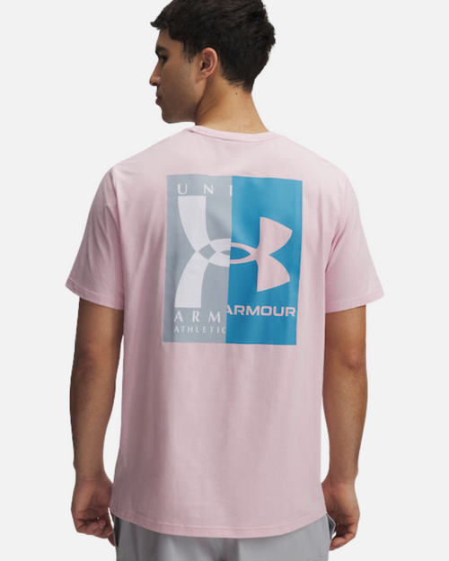 Under Armor Evol Logo T-shirt - Pink - Footkorner