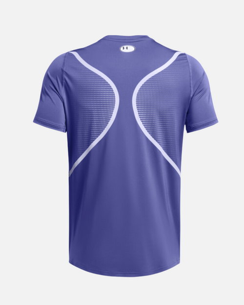 T-Shirt Under Armour HeatGear Graphic - Violett - Footkorner