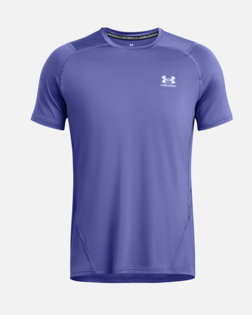 T-Shirt Under Armour HeatGear Graphic - Violett - Footkorner