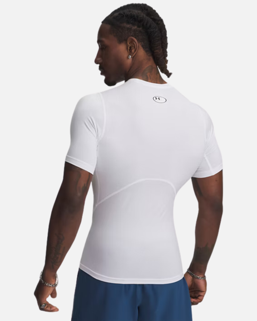 T-shirt Under Armour HeatGear® - Blanc - Footkorner