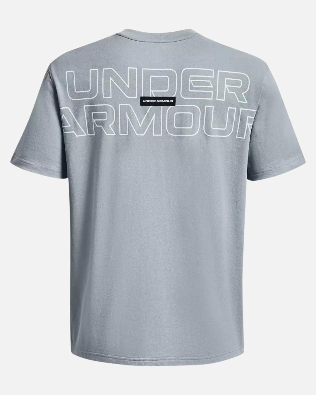 FootkornerCamiseta Under Armour Outline - Gris/Blanco