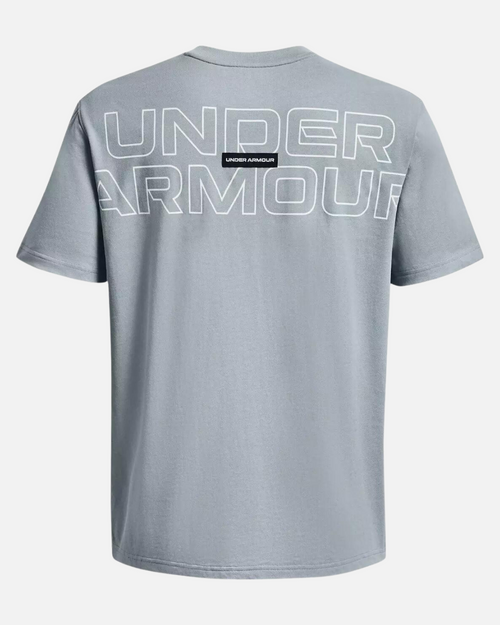Camiseta Under Armour Outline - Gris/Blanco - Footkorner