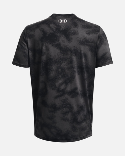 T-Shirt Under Armour RUSH™ Energy Print – Schwarz/Grau - Footkorner