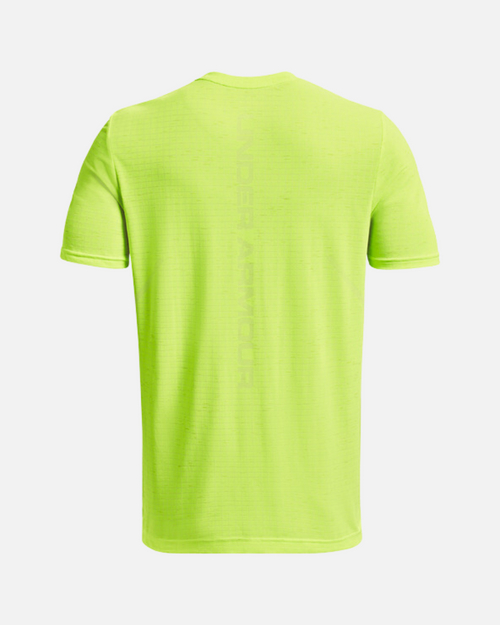 Under Armor Seamless Grid T-shirt - Yellow - Footkorner