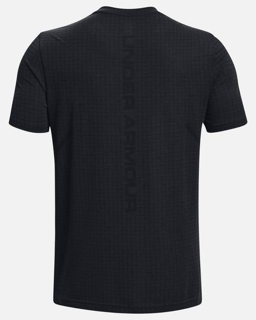 Camiseta Under Armour Seamless Grid - Negra - Footkorner