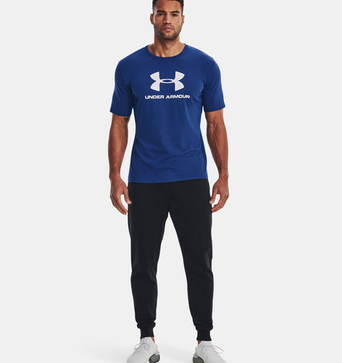 T-shirt con logo Under Armour Sportstyle - Blu/Bianco - Footkorner