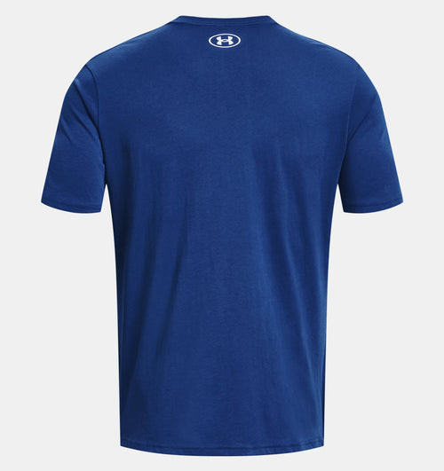 T-shirt con logo Under Armour Sportstyle - Blu/Bianco - Footkorner