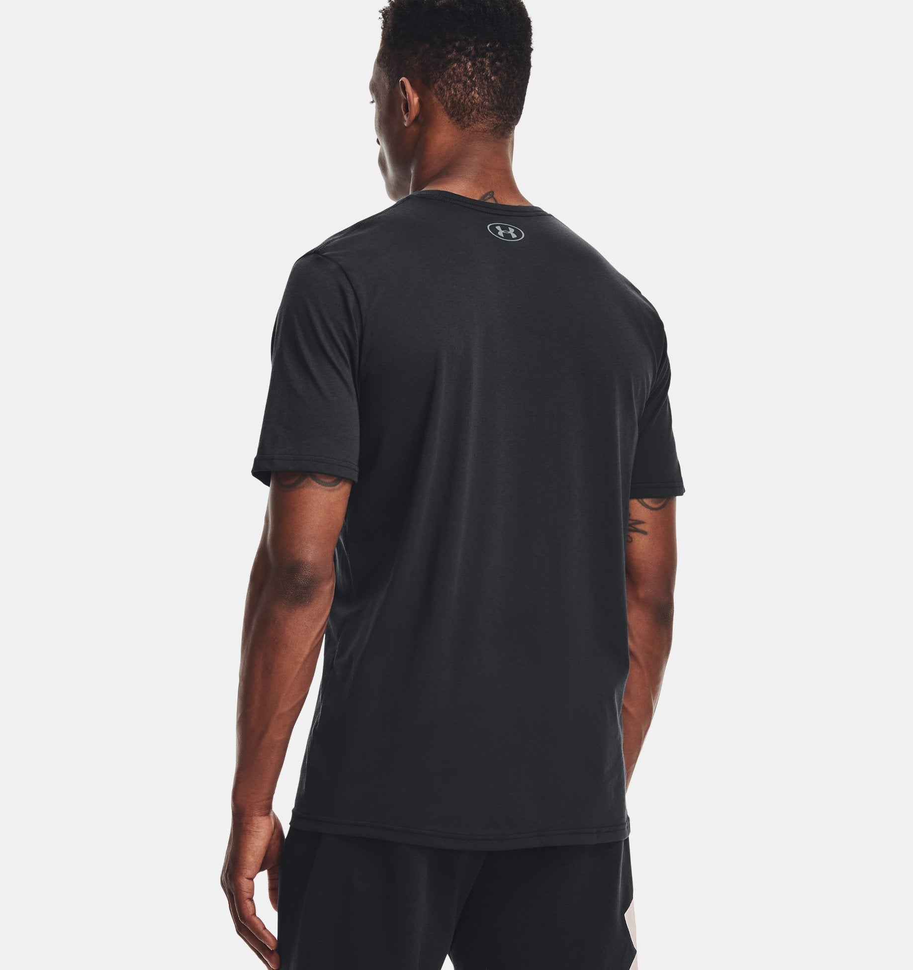 T-shirt Under Armour Sportstyle Logo - Noir/Blanc