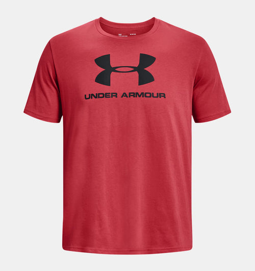 Under Armor Sportstyle Logo T-shirt - Red/Black - Footkorner