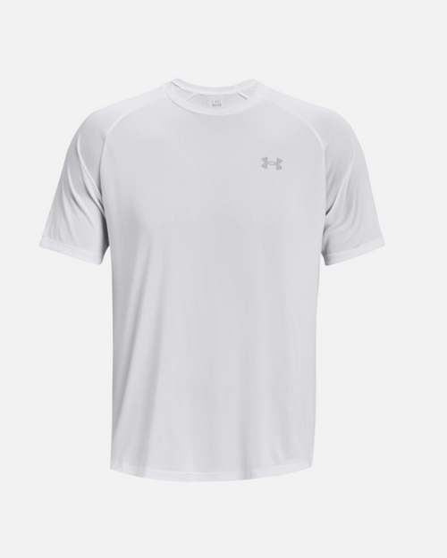 T-shirt Under Armour Tech - Blanc/Gris - Footkorner
