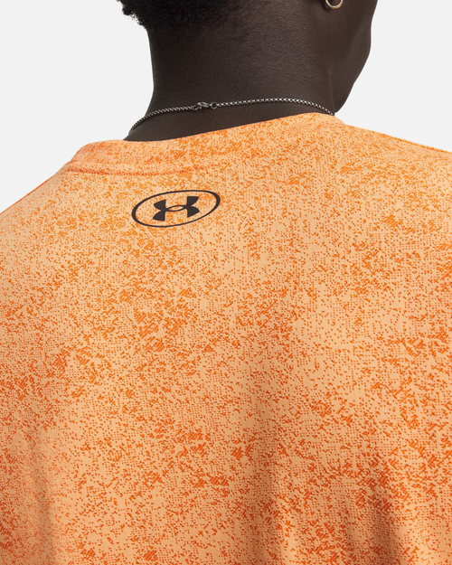 T-shirt Under Armour Tech Pixelate - Orange - Footkorner