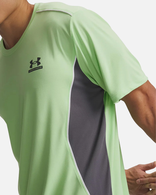T-shirt Under Armour Tech Sport - Vert/Gris - Footkorner