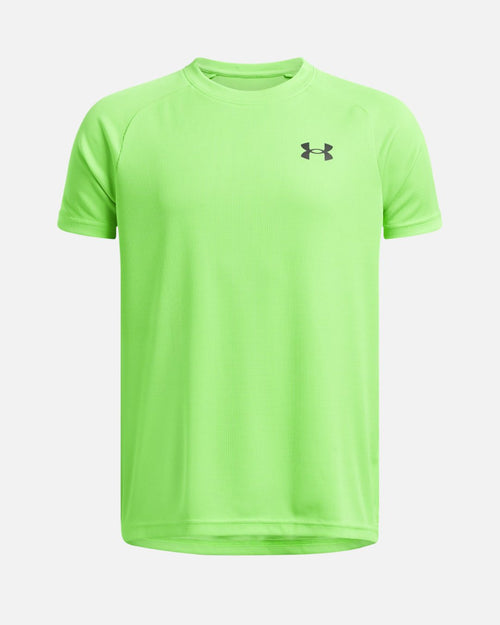 Under Armour Tech Textured Junior T-Shirt - Green - Footkorner