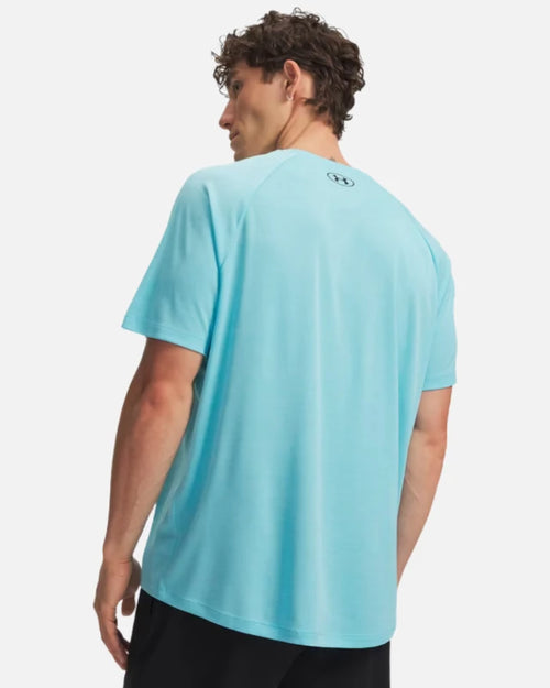 Under Armour Tech Textured T-Shirt - Blue - Footkorner