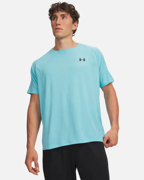 Under Armour Tech Textured T-Shirt - Blue - Footkorner