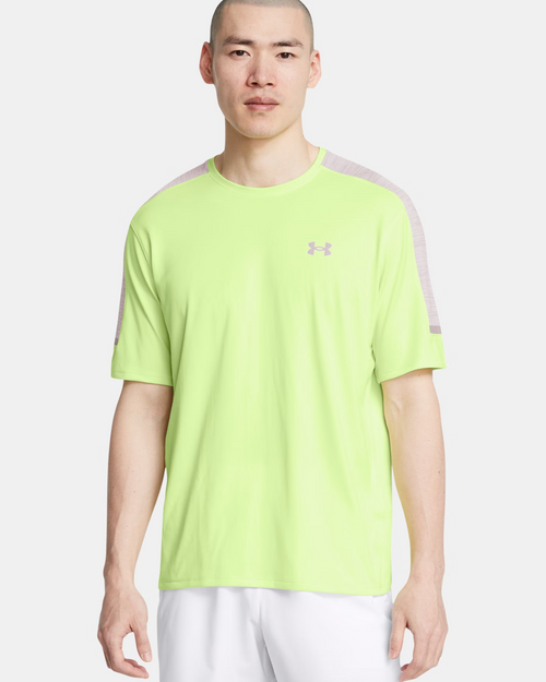 T-shirt Under Armour Tech Utility - Giallo/Grigio - Footkorner