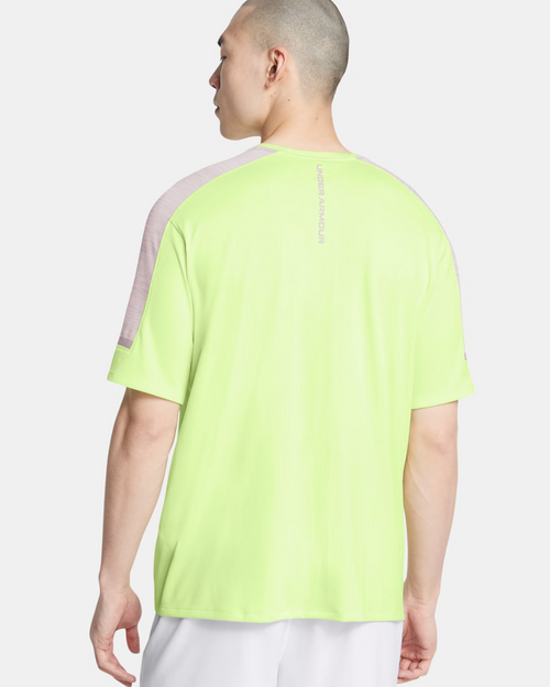 T-shirt Under Armour Tech Utility - Giallo/Grigio - Footkorner